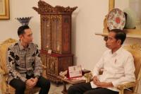 Sebelum Dilantik Jadi Menteri ATR, AHY Temui Prabowo