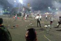 Demo Bawaslu Ricuh, Massa Sempat Bakar-bakar di Tanah Abang