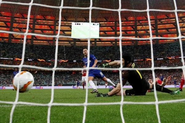Gol Chelsea masing-masing dicetak oleh Oliver Giroud, Pedro Rodriguez, dan brace yang berhasil ditorehkan oleh Eden Hazard.