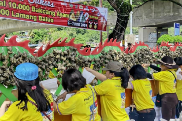 Selain mencatatkan rekor MURI, festival ini diharapkan bisa menjadi contoh keberagaman dalam kerukunan dan menjadi pertama di Indonesia.