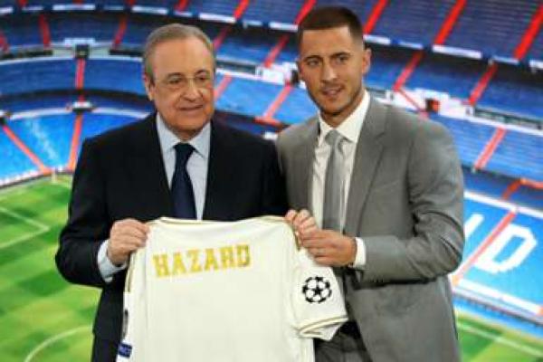 Hazard telah mengajukan permintaannya sendiri untuk mendapatkan kostum bernomor punggung 10, yang saat ini digunakan Luka Modric.