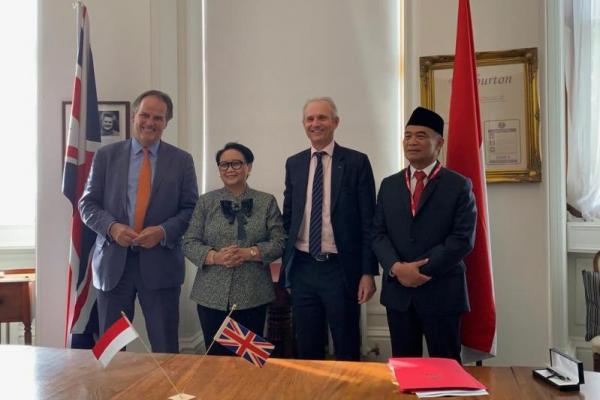Indonesia dan Inggris sepakati penguatan hubungan bilateral di berbagai bidang.