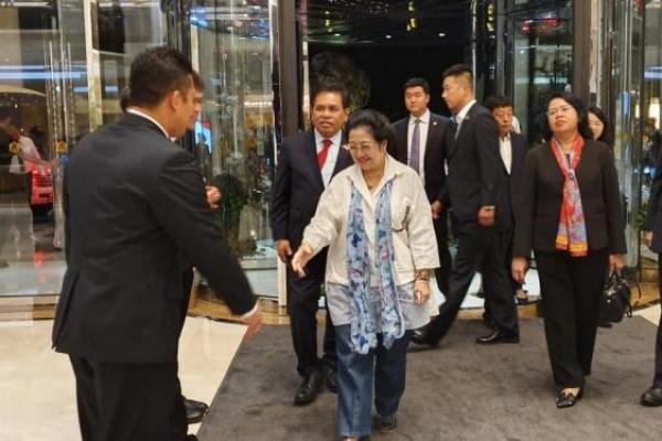 Megawati akan berada di negara tirai bambu hingga 12 Juli mendatang.