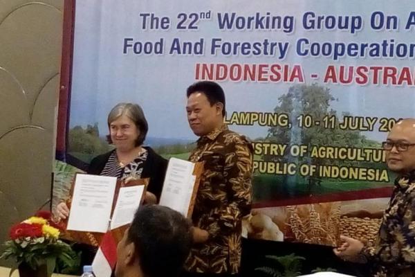 Kementan meminta pihak Australia untuk memberikan akses pasar yang luas bagi komoditas hortikultura Indonesia.