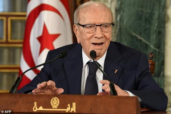 Presiden tertua di dunia, Beji Caid Essebsi, meninggal dunia di usia 92 tahun, pada Kamis (25/7).