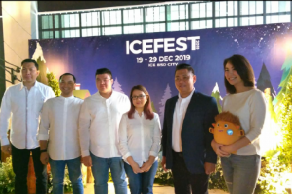 YKonsep Expo dibalut dengan cerita dongeng yang mengisahkan tentang sebuah desa musim dingin bernama Happy Village jadi icon ICEFEST 2019.