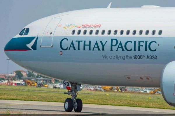 Maskapai Cathay Pasific Merugi di Paruh Pertama 2022