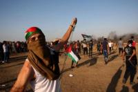 Bentrok dengan Israel, Ratusan Warga Palestina Terluka 
