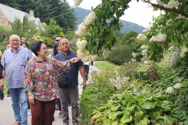 Megawati menyebut sama sekali tak ada kerugian bila kebun dan tanaman diperbanyak di Indonesia