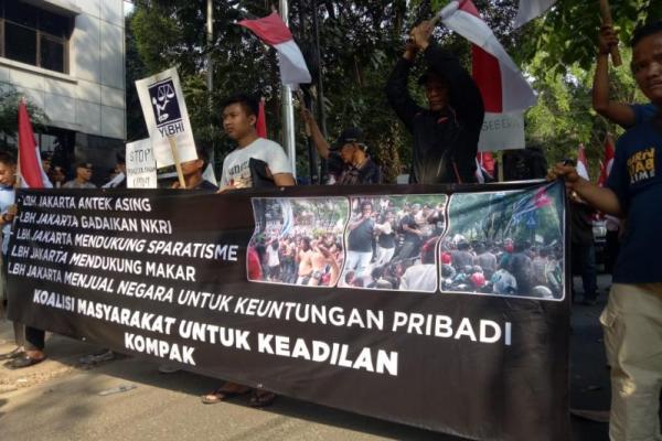 LBH turut mendukung aksi separatisme lewat pendampingan dan mengorganisir aliansi mahasiswa Papua