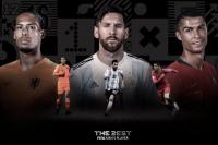 Ronaldo, Messi, dan Van Dijk Jadi Finalis Pemain Terbaik FIFA