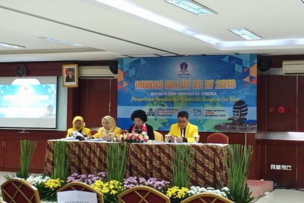 Ikatan Alumni Universitas Terbuka (IKA-UT) menggelar Musyawarah Nasional IV (Munas) pada 3-4 September 2019, di Jakarta.
