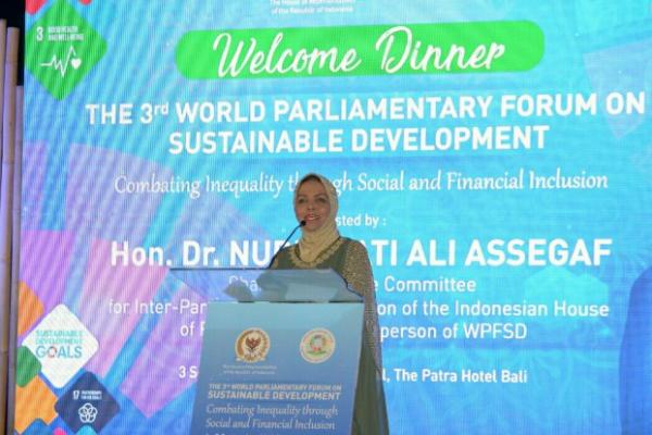 Ketua Badan Kerjasama Antar Parlemen (BKSAP) DPR RI Nurhayati Ali Assegaf mengatakan bahwa World Parliamentary Forum on Sustainable Development (WPFSD) merupakan simbol dan penjaga demokrasi.