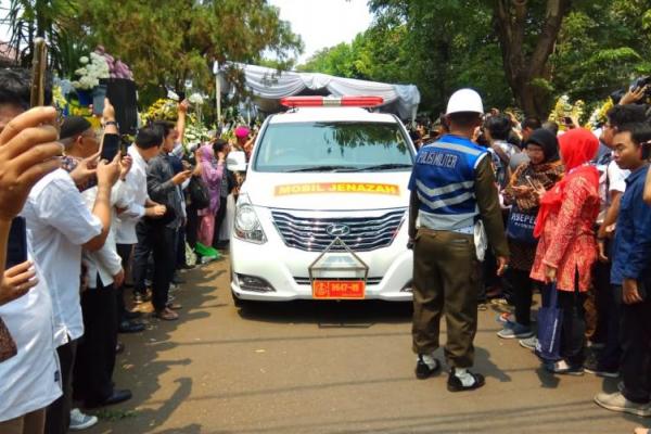 Pengamanan di sekitar prosesi pemakaman Almarhum BJ Habibie dilakukan sejak pagi hari tadi oleh Polda Metro Jaya.