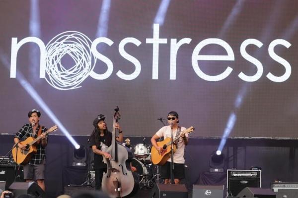 Dua grup musik Nosstrees dan Langit Sore sukses menghibur penonton Balkonjazz Festival 2019.