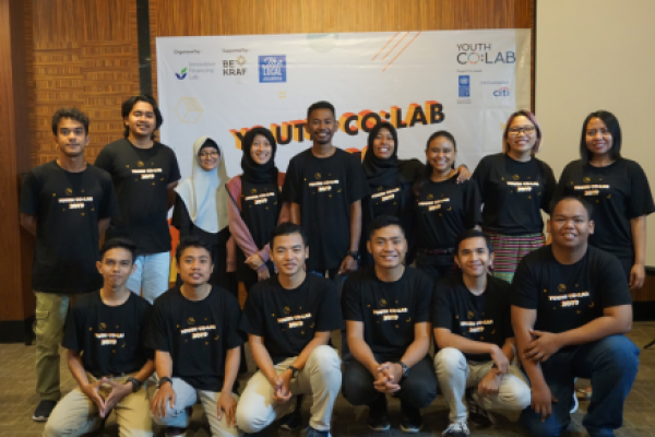 Youth Co: Lab merupakan sebuah katalis untuk pengembangan ide-ide inovatif dalam mengatasi masalah sosial. 