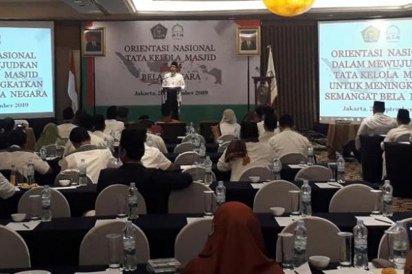 Masyarakat Cinta Masjid Indonesia (MCMI) menggelar Orientasi Nasional Tata Kelola Masjid Untuk Bela Negara.