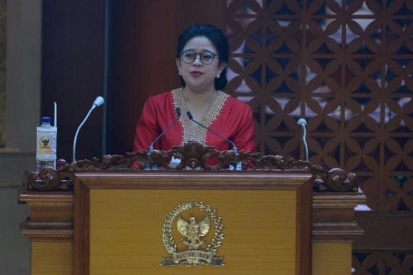 Ketua DPR RI terpilih Puan Maharani dalam pidato perdananya menekankan semangat kolektif kolegial untuk membangun membangun NKRI.