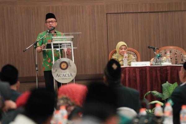 Anwar Sanusi mendorong Lembaga Kemaslahatan Keluarga Nahdlatul Ulama (LKKNU) untuk membuat pilot project desa berbasis kemaslahatan keluarga