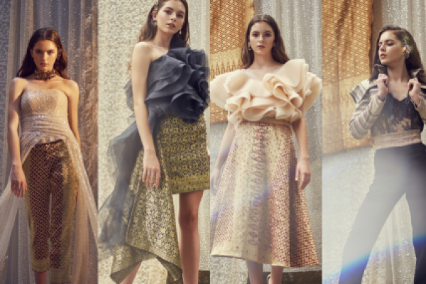 Ayumi mempersembahkan karya cipta gaya rancangan di panggung New York Fashion Week yang menggunakan material khas Indonesia.