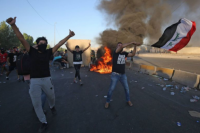 Korban Tewas Demo Baghdad Capai 100 Orang