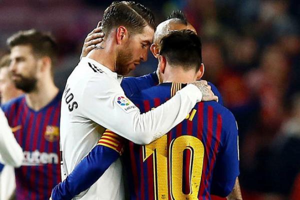 Bek Real Madrid Sergio Ramos mengakui bahwa La Liga akan menjadi tempat yang lebih baik jika Lionel Messi tetap di Barcelona.