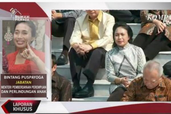 Salah satu nama baru yang masuk dalam Kabinet Indonesia Maju ialah Gusti Ayu Bintang Darmavati, yang akan menempati posisi sebagai Menteri Pemberdayaan Perempuan dan Perlindungan Anak (PPPA), menggantikan Yohana Yembise.