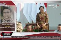 Jokowi Kembali Percaya Retno Marsudi Jadi Menlu
