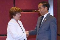 Presiden Jokowi Bikin Pertemuan Bilateral dengan IMF