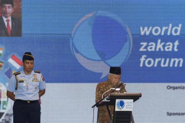 Wakil Presiden KH Ma’ruf Amin membuka Konferensi World Zakat Forum 2019