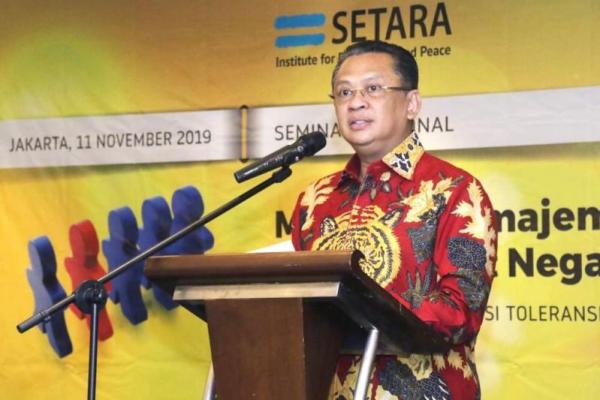 Ketua MPR RI Bambang Soesatyo menegaskan, toleransi haruslah menjadi kebutuhan bagi semua elemen bangsa, karena kebhinnekaan adalah elemen pembentuk bangsa.
 
 