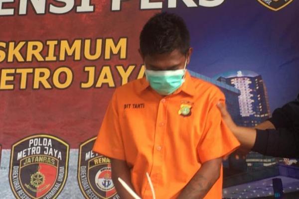 Pembunuhan sadis dengan korban seorang wanita ojek online di Rusun Cakung oleh tersangka JA dibongkar polisi.