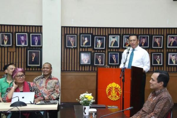 Ketua MPR RI Bambang Soesatyo mengajak kampus sebagai institusi intelektual turut terlibat dalam pembahasan perubahan terbatas Undang-Undang Negara Republik Indonesia 