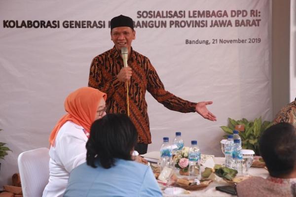 Anggota DPD RI Provinsi Jawa Barat, Amang Syafrudin, menganggap penguatan DPD RI sangat diperlukan dalam memperjuangkan kepentingan daerah.