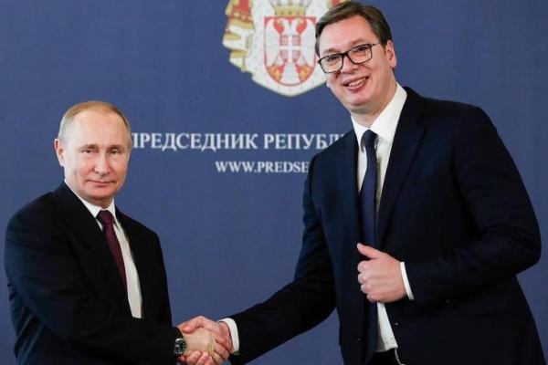 Presiden negara itu Aleksandar Vucic mengatakan, Pemimpin negara Rusia Vladimir Putin adalah teman sejati Serbia.