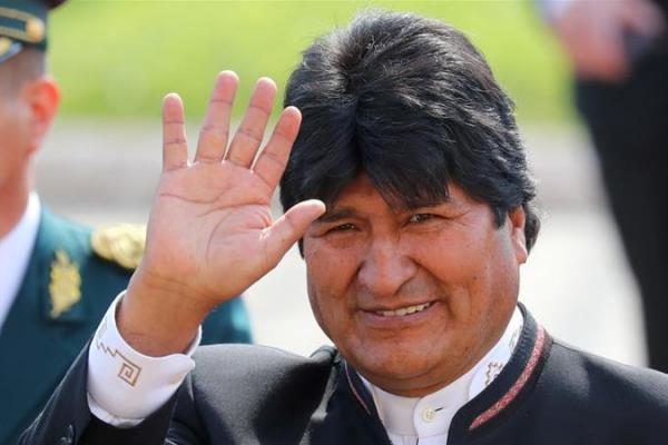 Morales terpaksa mengundurkan diri pada 10 November di bawah tekanan dari angkatan bersenjata negara itu setelah oposisi yang didukung AS di sana menolak hasil pemilihan Oktober.