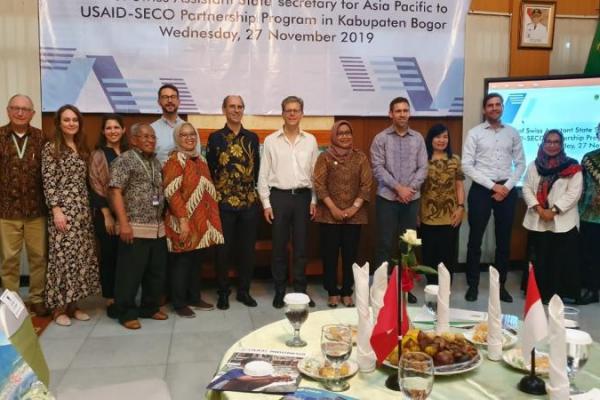 PDAM Tirta Kahuripan yang mendapat dukungan dari USAID IUWASH PLUS dan SECO, terima kasih juga atas bantuan yang diberikan kepada Pemerintah Kabupaten Bogor
