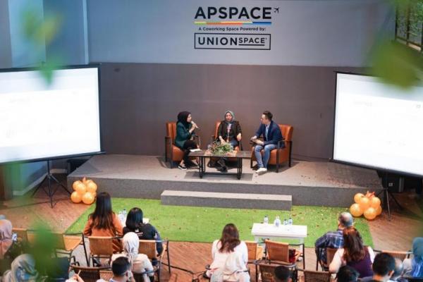 APSpace merupakan coworking space premium pertama di Indonesia yang berlokasi di bandara.