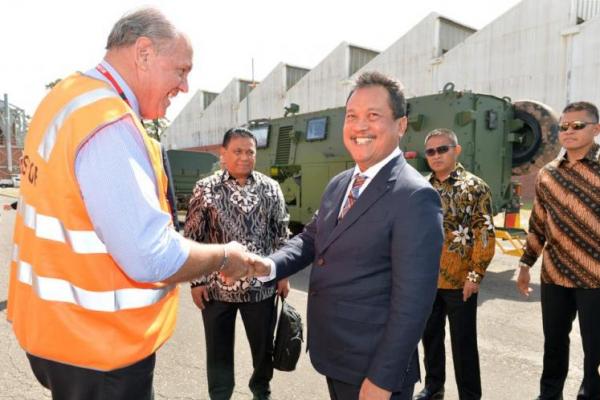 Kita mau melhat kemampuan dan peluang kerjasama antara Thales dengan industri pertahanan Indonesia seperti Pindad