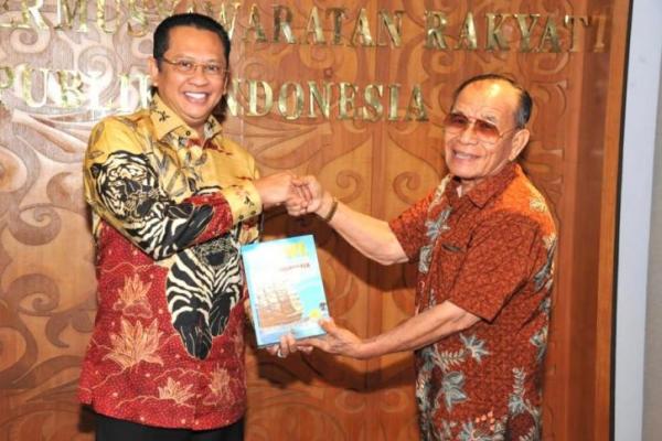 Ketua MPR RI Bambang Soesatyo menyambut hangat dukungan Lembaga Pengkajian dan Pengembangan Kehidupan Bernegara (LPPKB) yang diisi para profesor
