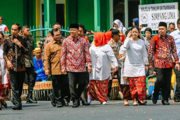 DPD RI memuji Presiden Jokowi yang meresmikan monumen Pahlawan Nasional Fatmawati Soekarno, di kota Bengkulu, Provinsi Bengkulu, Rabu (5/02).