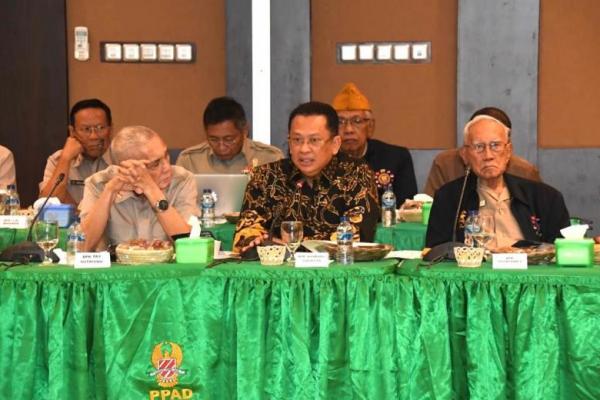 Bambang Soesatyo mengapresiasi kiprah Forum Komunikasi TNI-Polri (FOKO TNI-Polri) dan Persatuan Purnawirawan TNI Angkatan Darat (PPAD) yang masih aktif menjaga bangsa