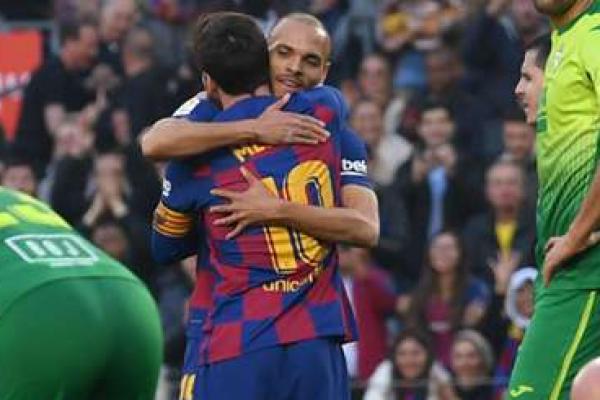 Messi telah terlibat langsung dalam 15 dari 18 gol Barcelona di LaLiga, mencetak tujuh dan memberikan delapan assist.