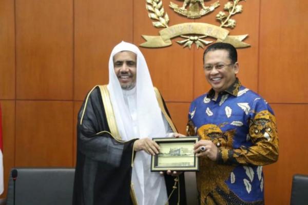 Ketua MPR RI Bambang Soesatyo melalui Liga Muslim Dunia dan Kedutaan Besar Arab Saudi untuk Indonesia