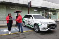 Outlander PHEV Jadi Jagoan Mitsubishi untuk Kolaborasi Mobilitas Massal