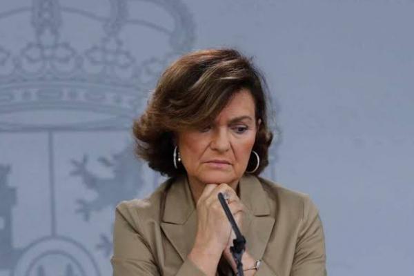 Wakil Perdana Menteri Pertama Spanyol Carmen Calvo dikabarkan positif terjangkit virus corona.