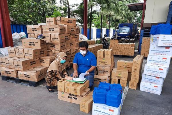 Sebanyak 12.350 paket sembako akan dibagikan kepada 5 klaster rehabilitasi sosial