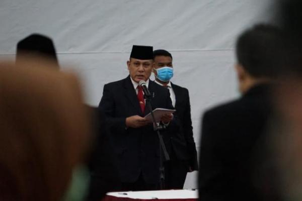 Pelatihan digelar di Universitas Pertahan di kawasan Sentul, Kabupaten Bogor, Jawa Barat. Diklat dimulai pada hari ini hingga 30 Agustus 2021 mendatang.