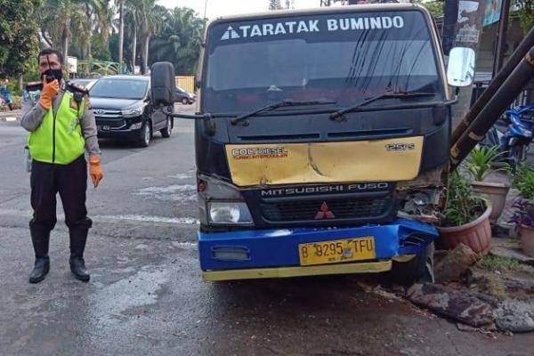 Sopir truk penabrak tukan mie ayam hingga tewas di Cengkareng, Jakarta Barat jadi tersangka.