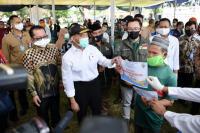Kemendes PDTT Sidak Penyaluran BLT Dana Desa di Bandung Barat